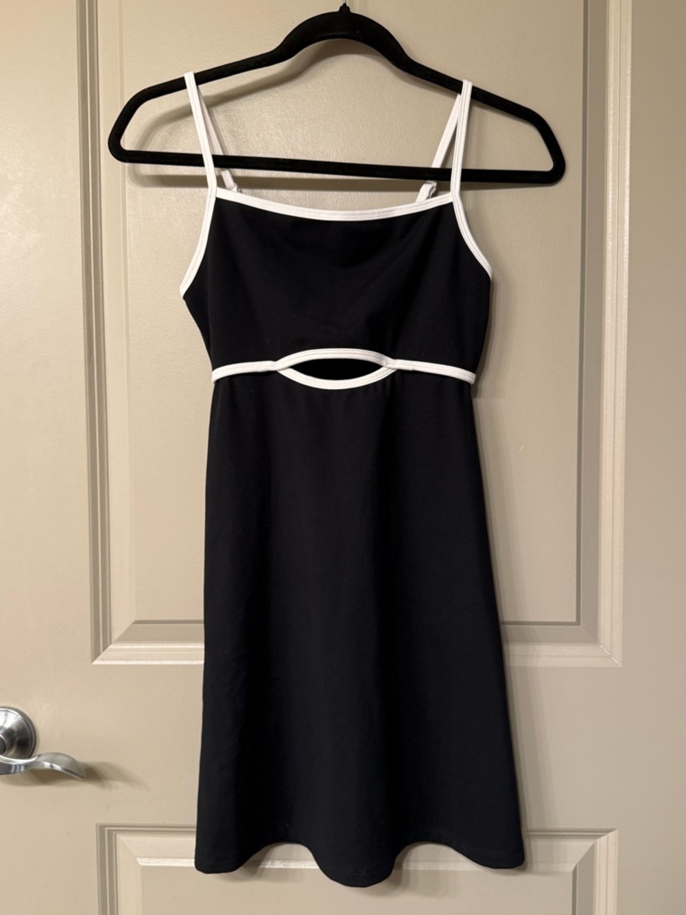 Wild Fable Black Dress with Keyhole Cutout